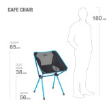 Dimensions Helinox Café Chair