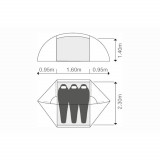 Dimensions Exped Orion III Extreme