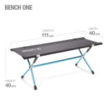 Dimensions Helinox Bench One