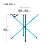 Dimensions Helinox CaféTable