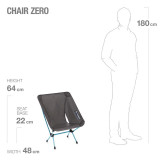 Dimensions Helinox Chair Zero