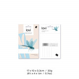 Dimensions Libellule en bois Lovi Dragonfly