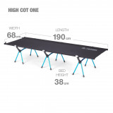 Dimensions Helinox High Cot One