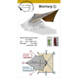 Dimensions Luxe Outdoor Mini-Tarp S 