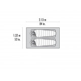 Dimensions Msr Thru-Hiker Mesh House 2 