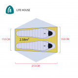 Dimensions Sierra Designs Litehouse 2