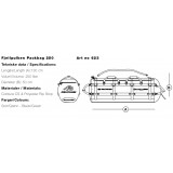 Dimensions Fjellpulken PackBag 250L