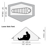 Dimensions Six Moon Designs Lunar Solo