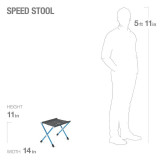 Dimensions Tabouret Helinox Speed Tool