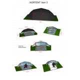 Dimensions Nortent Vern 3 With Stove Jack