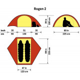 Dimensions Hilleberg Rogen 2