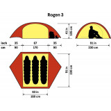 Dimensions Hilleberg Rogen 3