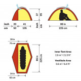 Dimensions Hilleberg Soulo