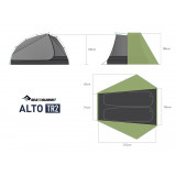 Dimensions Sea To Summit Alto TR2 Plus