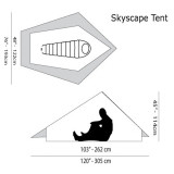 Dimensions Tente Six Moon Designs Skyscape Scout