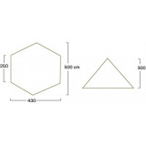Dimensions Helsport Pasvik 10-12 Outer + Pole