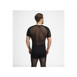 Sous-vêtement ultraléger Aclima WoolNet Light T-Shirt Man-Noir