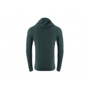 Sweat capuche chaud en laine mérinos Aclima StreamWool Hoodie Man-Vert Pin