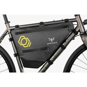 Sacoche de cadre ultralégère, résistante et imperméable Apidura Expedition Full Frame Pack - 7,5 L