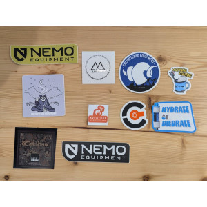 Outdoor Nordic Stickers ! Les autocollants outdoor d'Aventure Nordique