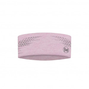 Bandeau léger et réfléchissant Buff Dryflx Headband-Rose/Solid Camélia