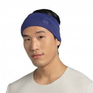 Bandeau léger et réfléchissant Buff Dryflx Headband-Violet/Solid Ultramarine