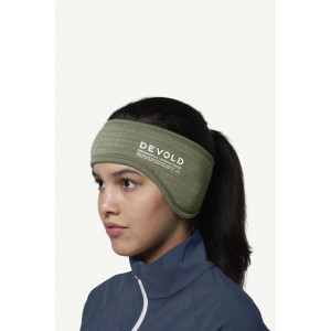 Bandeau épais, chaud et doux 100 % en laine mérinos Devold Endurance Merino Headband - Lichen