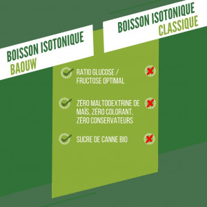 Baouw Energy Drink Citron-Fleur de sureau 45 g
