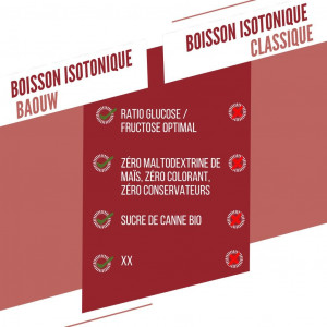 Baouw Energy Drink Pastèque-Grenade 45 g