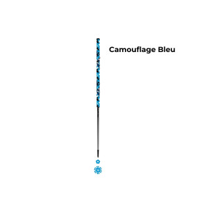 Les bâtons d’Alain Camouflage Bleu