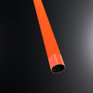Finition matte du Tube en aluminium
