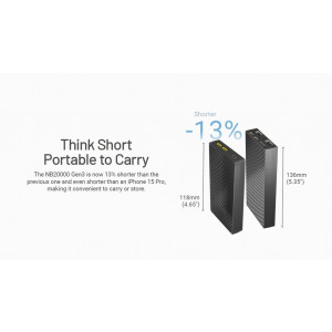 Nitecore NB20000 GEN3 Ultra Lightweight Power Bank