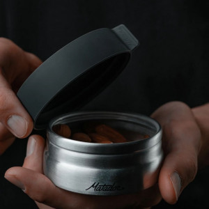 Boite étanche en aluminium Matador Waterproof Travel Canisters - 100 ml - Acier