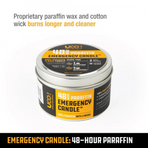 Bougie d'urgence 48 heures UCO Emergency candle