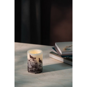 Teemu Järvi LED candle Winter Capercaillie 10cm