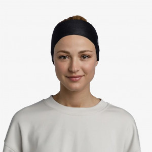 Buff Thermonet Headband-Noir/Solid Black