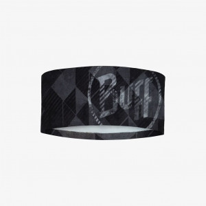 Buff Thermonet Headband/Noir Gris/Micor Graphite