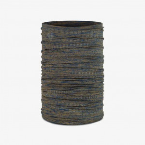 Tour de cou léger et réfléchissant Buff Dryflx-Gris foncé