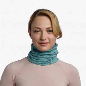 Tour de cou léger et réfléchissant Buff Dryflx-Turquoise