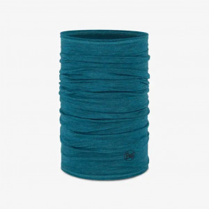 Buff Merino Lightweight - Turquoise/Solid Teal