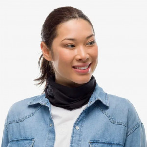 Tour de cou léger et extensible Buff Original Ecostretch-Noir