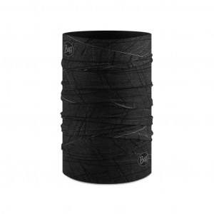 Tour de cou léger et extensible Buff Original Ecostretch-Noir/Gris