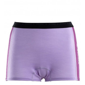 Shorty en laine mérinos Aclima WarmWool Hipster Woman-Rose/Purple Rose 