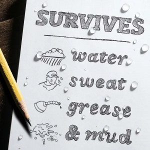 Rite in the Rain Top Spiral Notebook 8x13cm