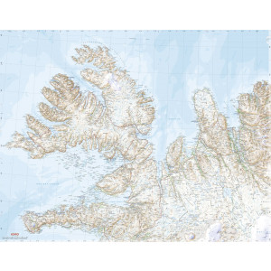 Ferðakort 1 – 1:250 000 – Norðvesturland