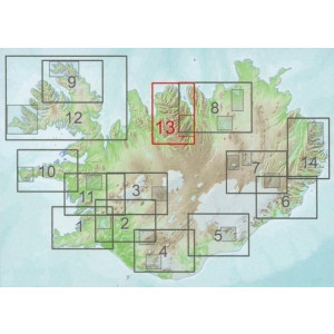 Tröllaskagi 1:100 000 - Sérkort 13