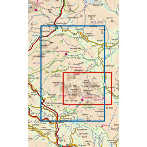 Rondane Nord 1:50 000