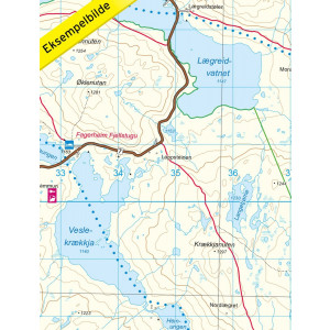 Skarverennet 1:50 000