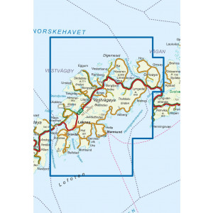Vestvågøy 1:50 000