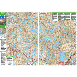 Nuuksio Luukki Outdoor Map, 1:15 000